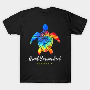 Great Barrier Reef Australia Sea Turtle Lover T-Shirt